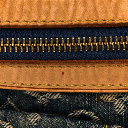 Louis Vuitton Monogram Denim Baggy PM Blue 10 of 10