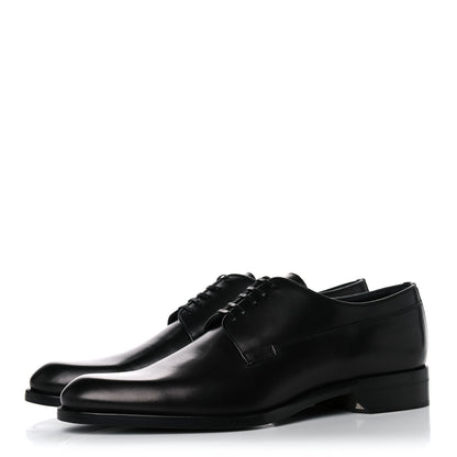 Christian Dior Calfskin Mens Derby Shoes 41 Black 3 of 11