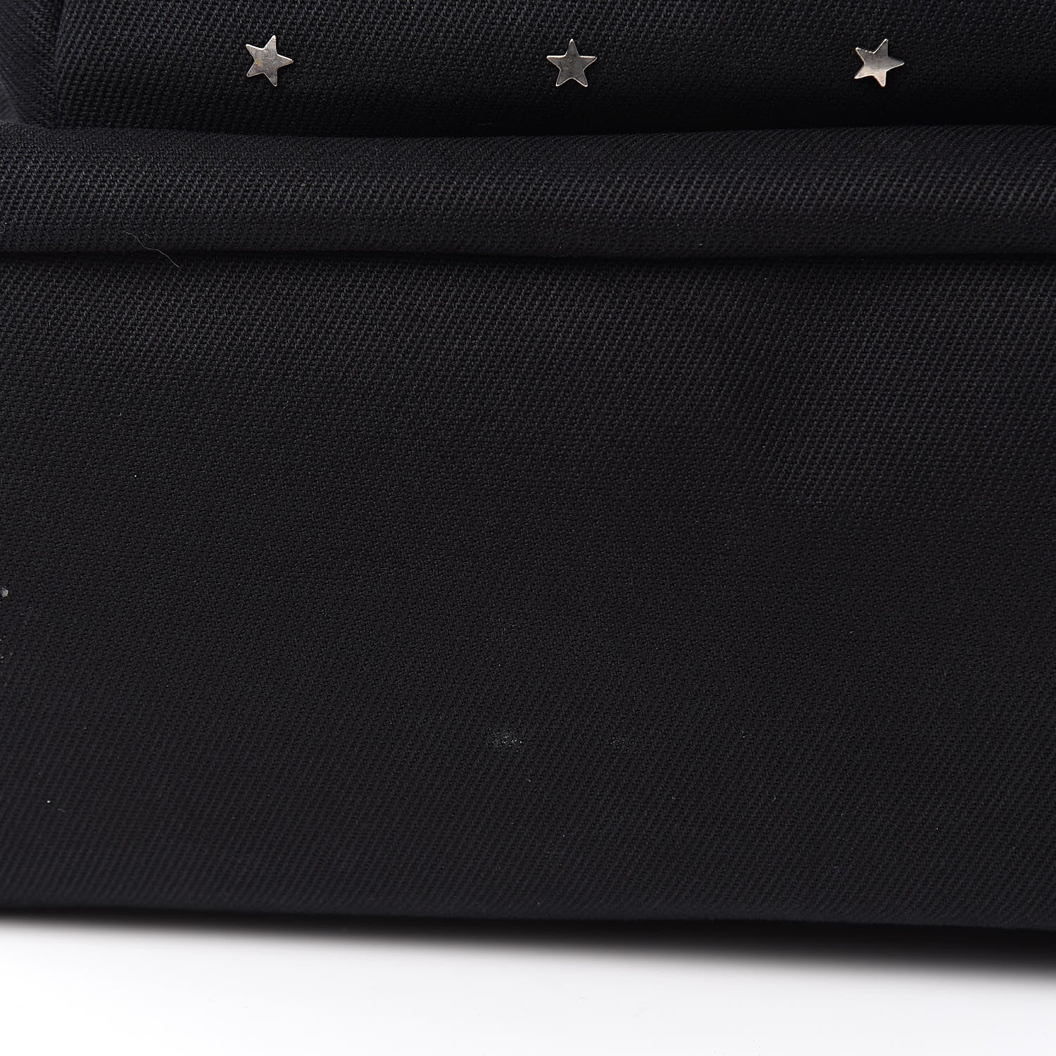 Saint Laurent Canvas Star Studded Hunting Backpack Black 10 of 11