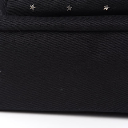 Saint Laurent Canvas Star Studded Hunting Backpack Black 10 of 11