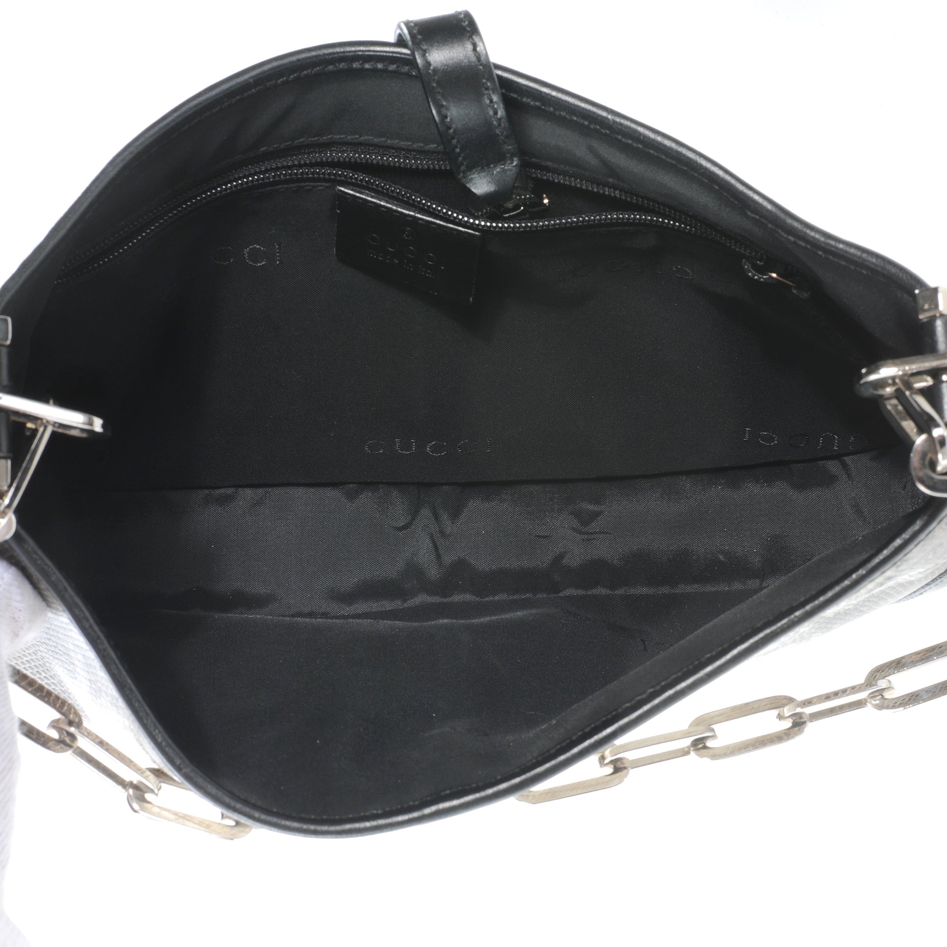 Gucci Lizard Jackie O Shoulder Bag 8 of 8