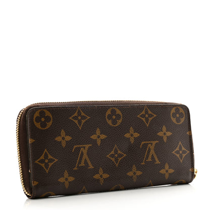 Louis Vuitton Monogram Clemence Wallet Fuchsia 3 of 12