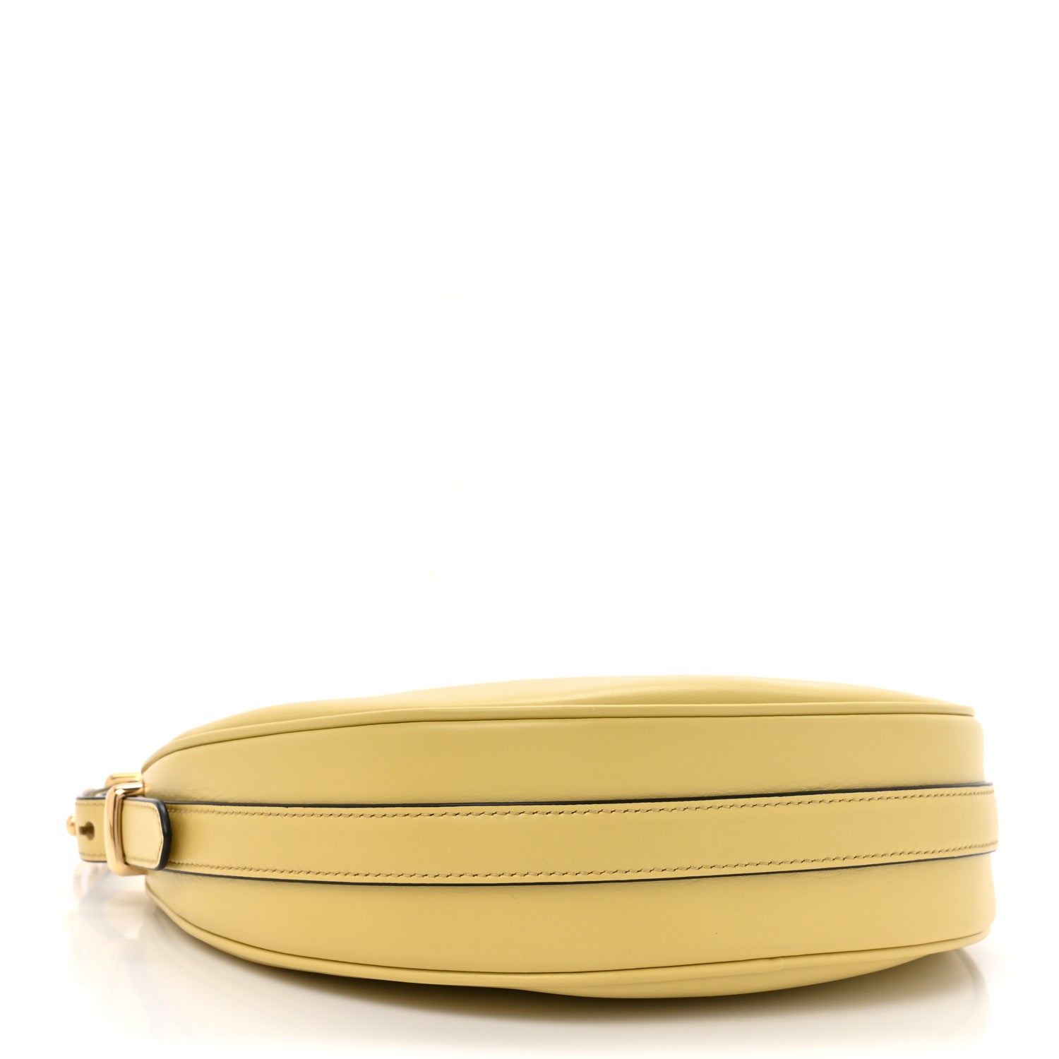 Prada Soft Calfskin Arque Shoulder Bag Vaniglia 4 of 10