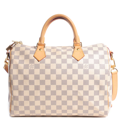 Louis Vuitton Damier Azur Speedy Bandouliere 30 1 of 8