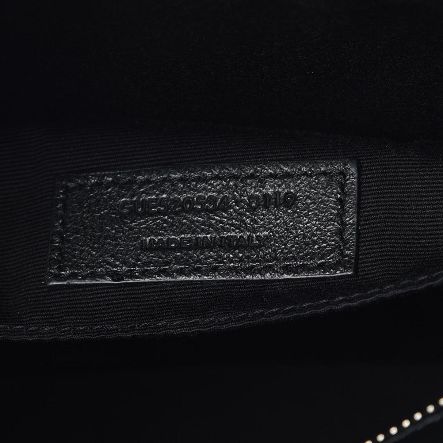 Calfskin Matelasse Monogram Lou Camera Bag Black