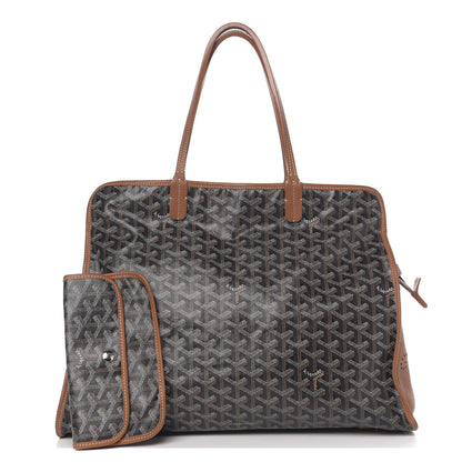 Goyard Goyardine Sac Hardy Pet Carrier PM Black Gold 1 of 9