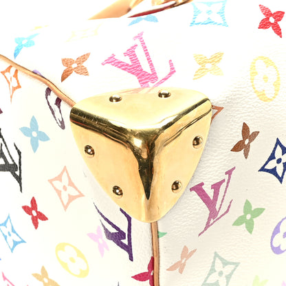 Louis Vuitton Monogram Multicolor Speedy 30 White 7 of 10
