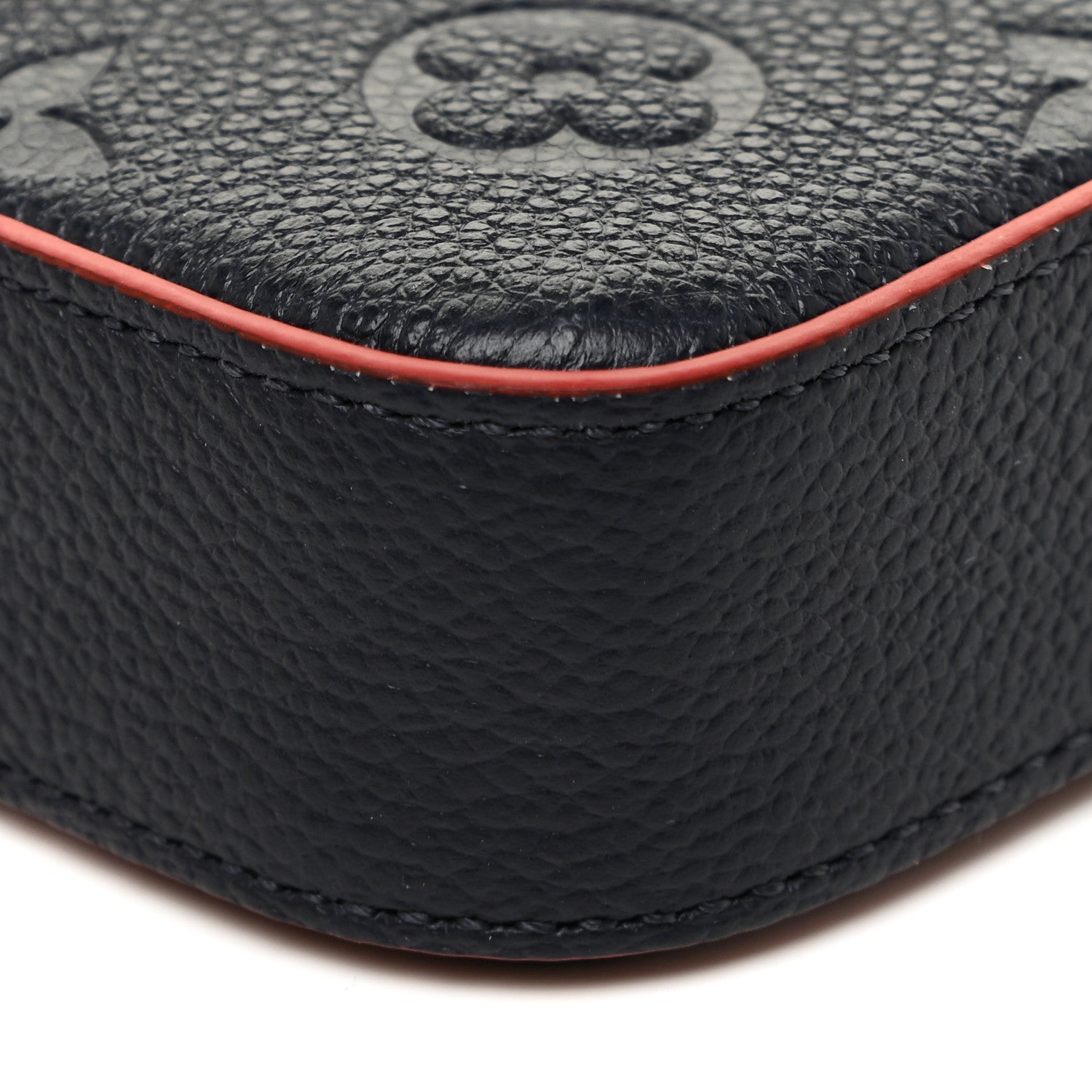 Louis Vuitton Empreinte Pochette Felicie Chain Wallet Marine Rouge 10 of 12