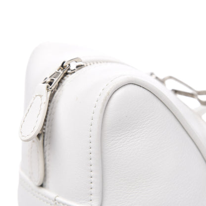 Balenciaga Calfskin S Triangle Duffle White 9 of 13