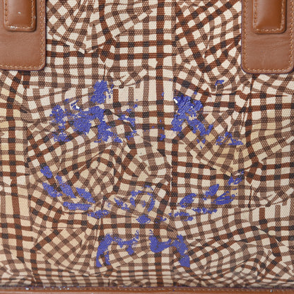MCM Visetos Medium Liz Reversible Shopper Tote Cognac 15 of 16