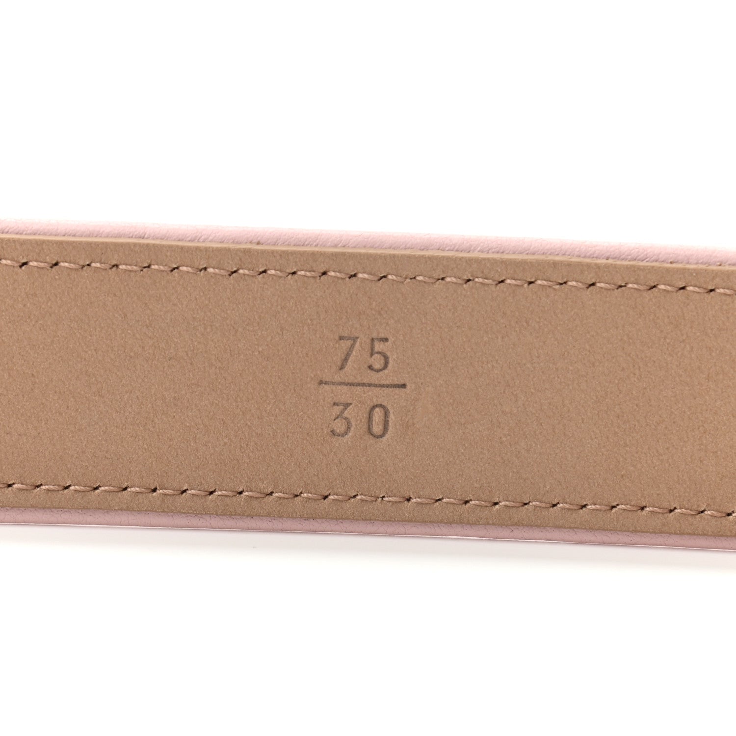 Chanel Calfskin Raffia CC Chain Belt 75 30 Pink 6 of 7