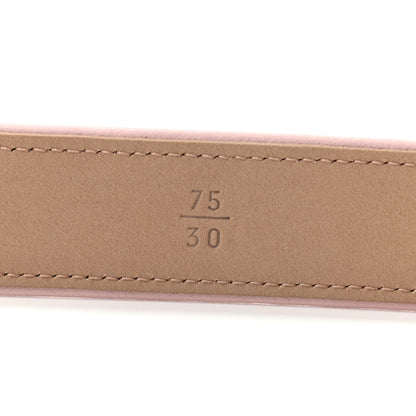 Chanel Calfskin Raffia CC Chain Belt 75 30 Pink 6 of 7