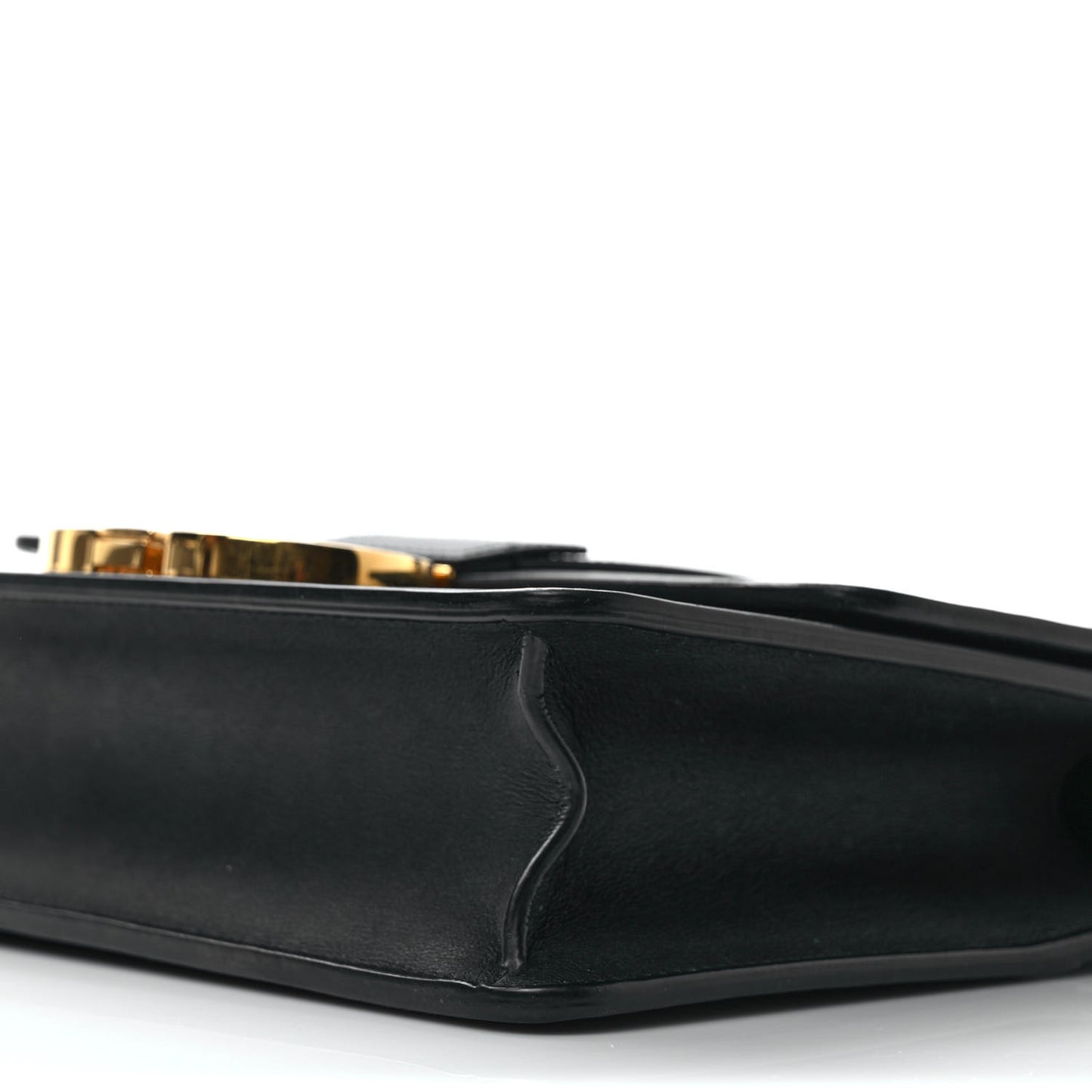 Smooth Calfskin 30 Montaigne Flap Bag Black
