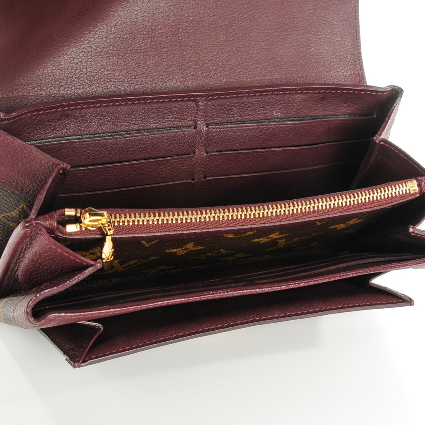Monogram Elysee Wallet Bordeaux