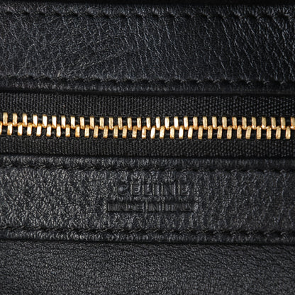 Celine Soft Grained Calfskin Medium Horizontal Cabas Phantom Black 7 of 10