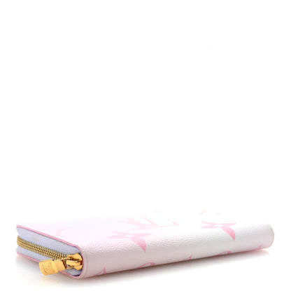 Louis Vuitton Monogram Giant Spring In The City Zippy Wallet Sunrise Pastel 4 of 9