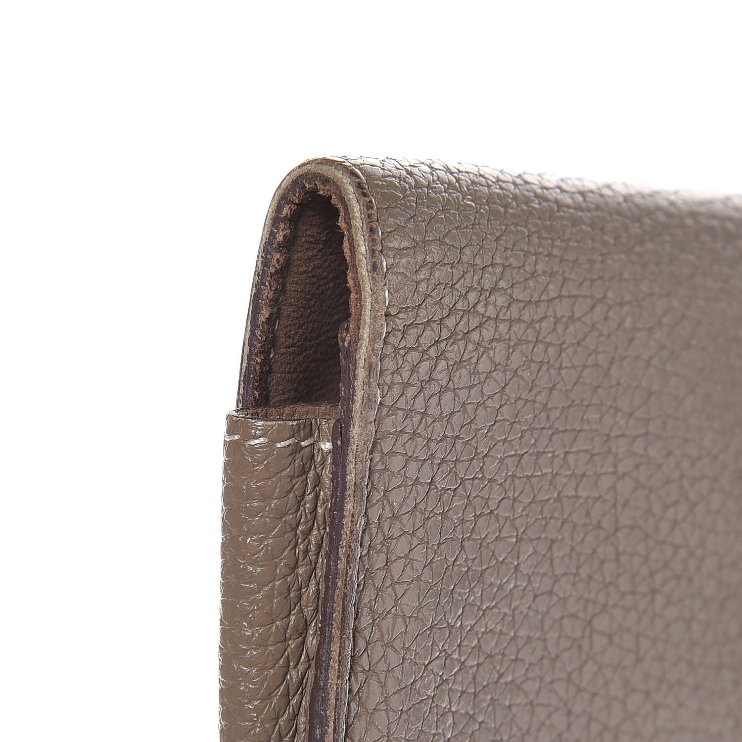 Hermes Togo Dogon Combined Wallet Etoupe 15 of 15