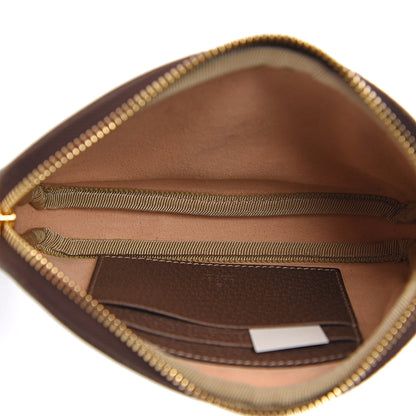 Gucci GG Supreme Monogram Ophidia Phone Case Wristlet Brown 4 of 6