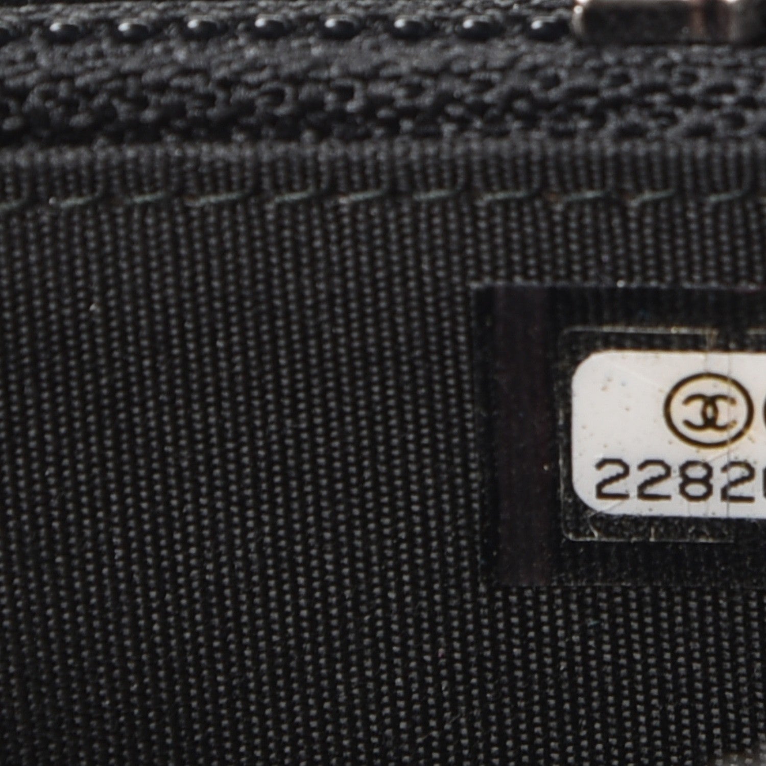 Chanel Calfskin Quilted Small Boy Zip Around Wallet Black 8 of 9