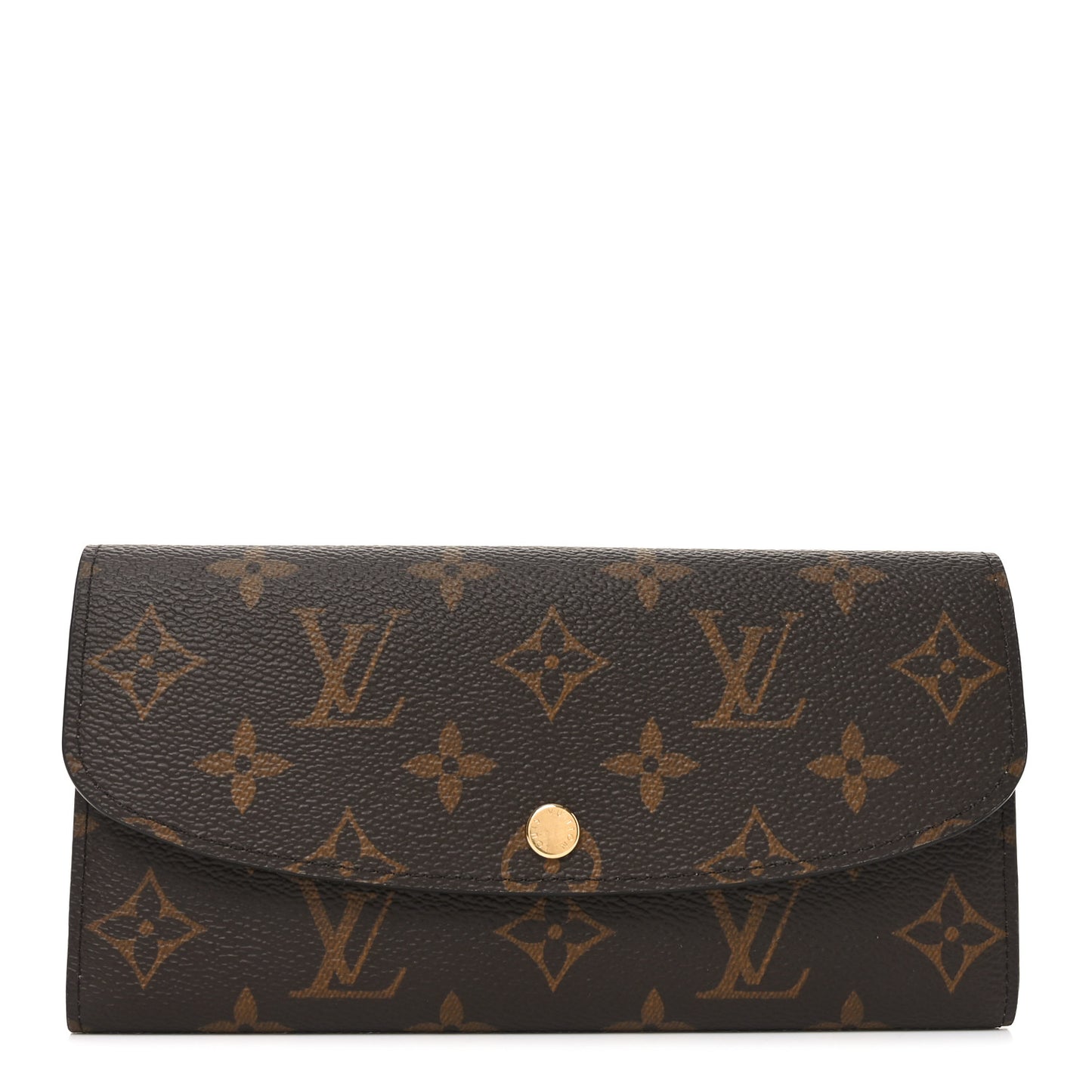 Monogram Emilie Wallet Rose Ballerine