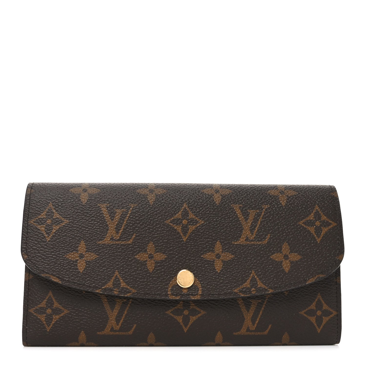 Louis Vuitton Monogram Emilie Wallet Rose Ballerine 1 of 6