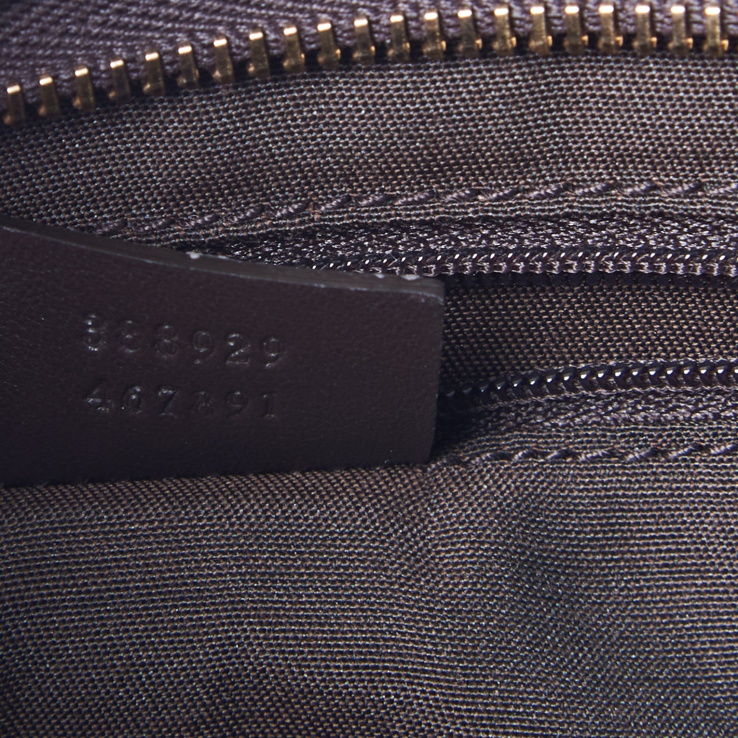 GG Supreme Monogram Medium Joy Tote Dark Brown