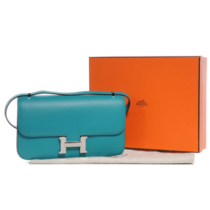 Hermes Epsom Constance Elan 25 Bleu Paon 5 of 8