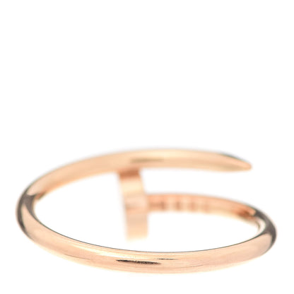 Cartier 18K Pink Gold Small Juste Un Clou Ring 51 5.75 3 of 7