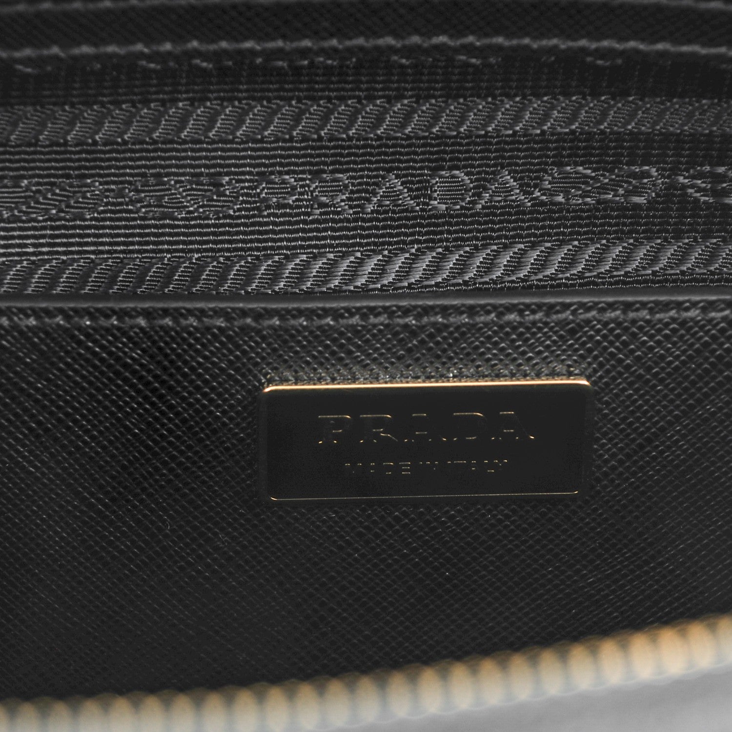Prada Saffiano Lux Large Galleria Double Zip Tote Black 6 of 7