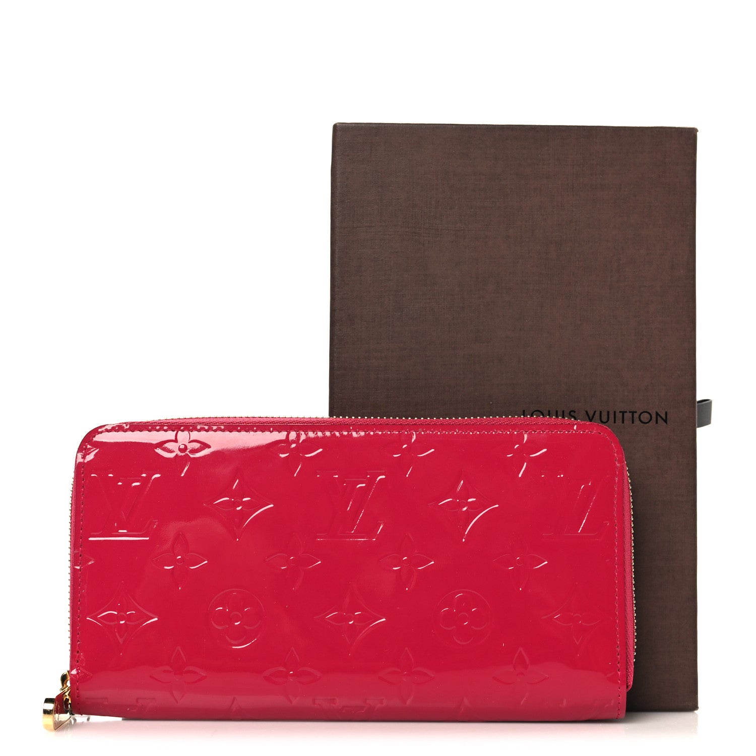 Louis Vuitton Vernis Zippy Wallet Fuchsia 8 of 8