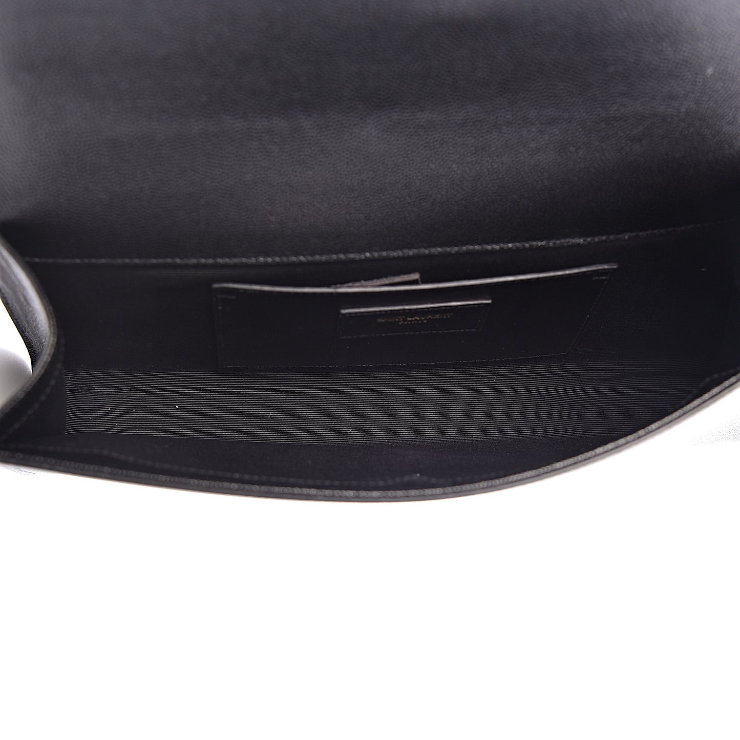 Grain De Poudre Monogram Cassandre Clutch Black