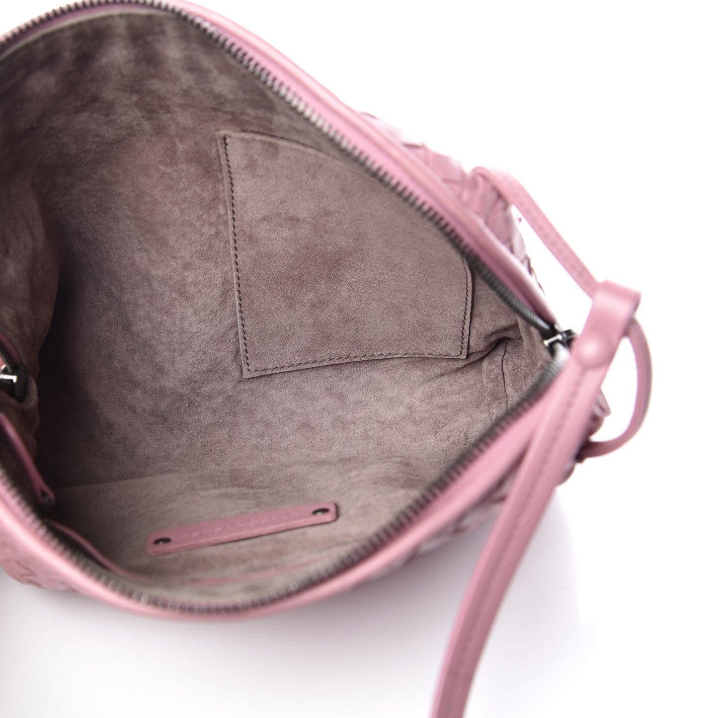 Nappa Intrecciato Pillow Crossbody Messenger Watteau