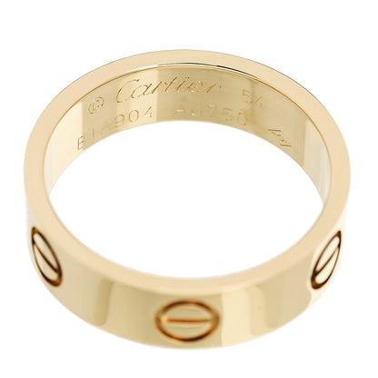Cartier 18K Yellow Gold 5.5mm LOVE Ring 54 7 4 of 5