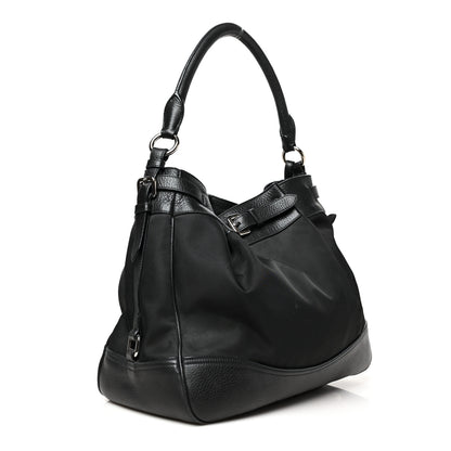 Prada Nylon Vela Bucket Bag Black 2 of 12