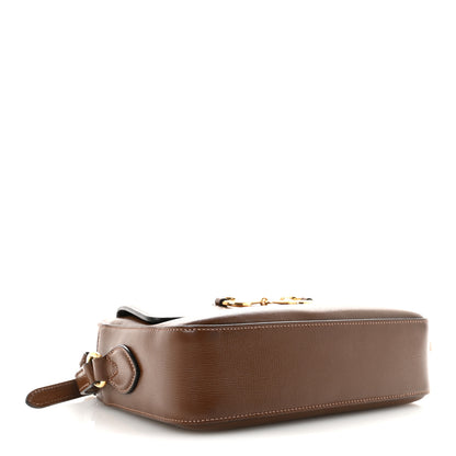 Gucci Azalea Calfskin Small Horsebit 1955 Shoulder Bag Brown Sugar 4 of 10