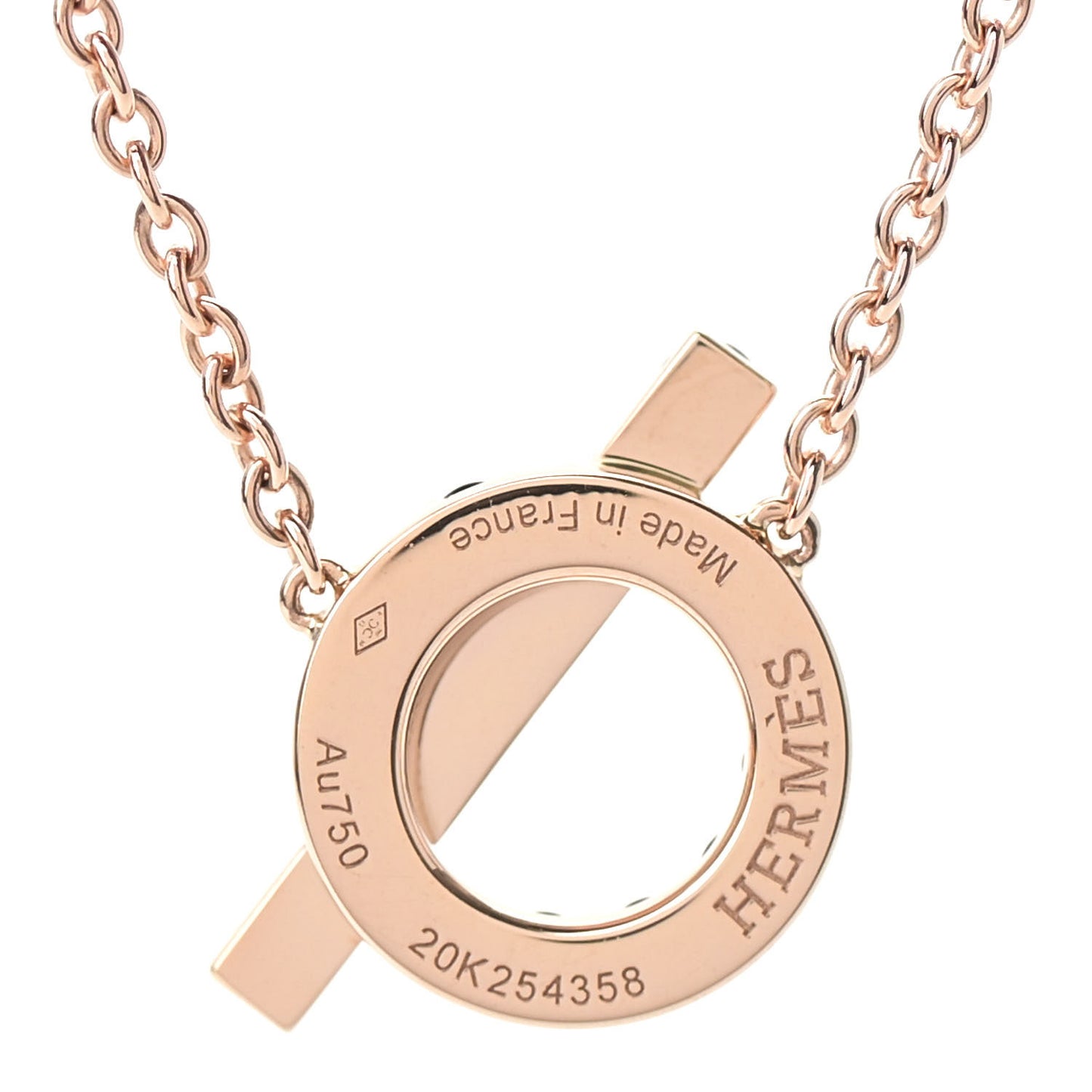 18K Rose Gold Black Spinel Finesse Pendant Necklace