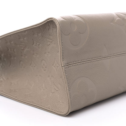 Louis Vuitton Empreinte Monogram Giant Onthego MM Tourterelle 6 of 8