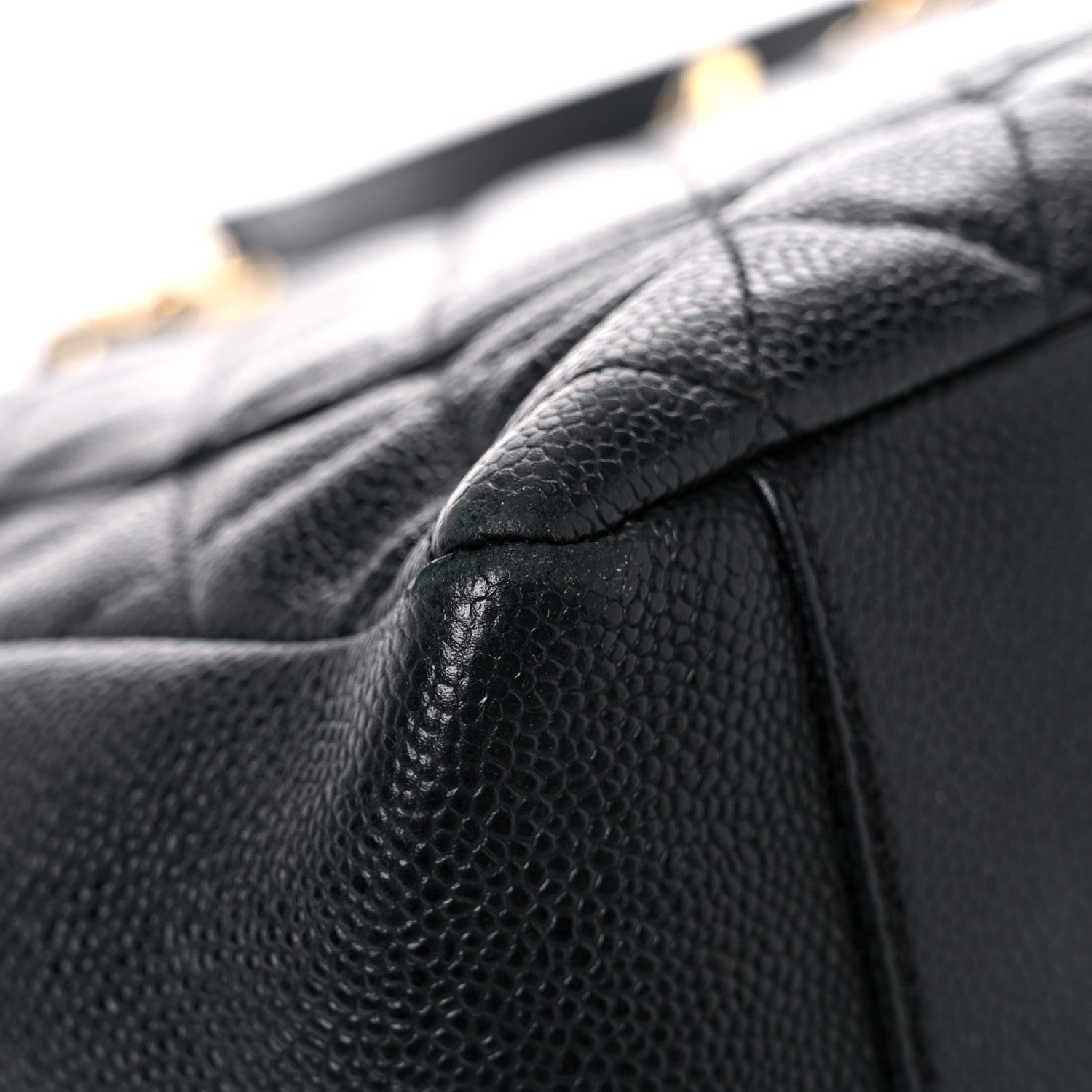 Chanel Caviar Quilted Grand Shopping Tote GST Black 10 of 20