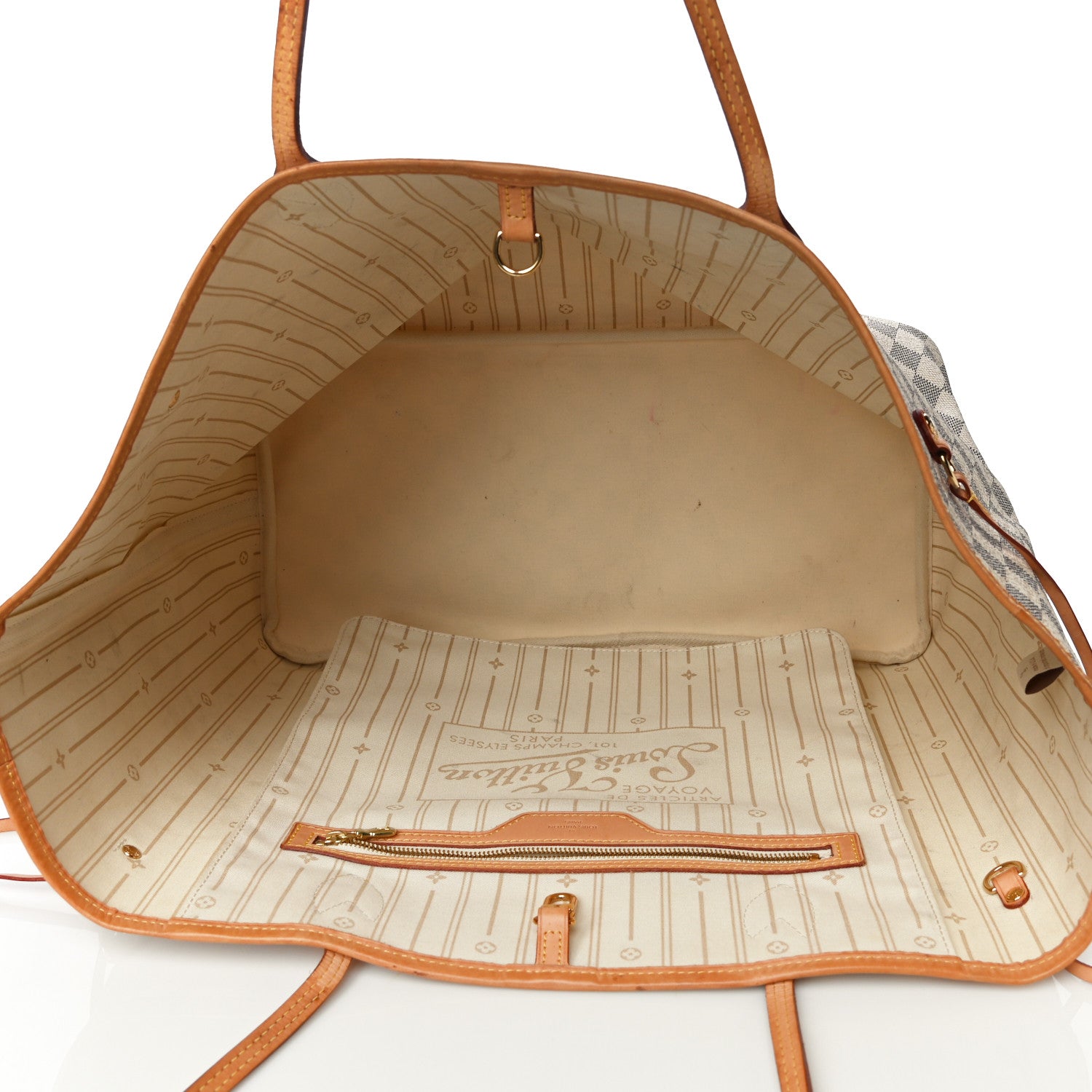 Louis Vuitton Damier Azur Neverfull GM 5 of 21
