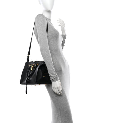Saint Laurent Calfskin Small Classic Y Cabas Black 2 of 14