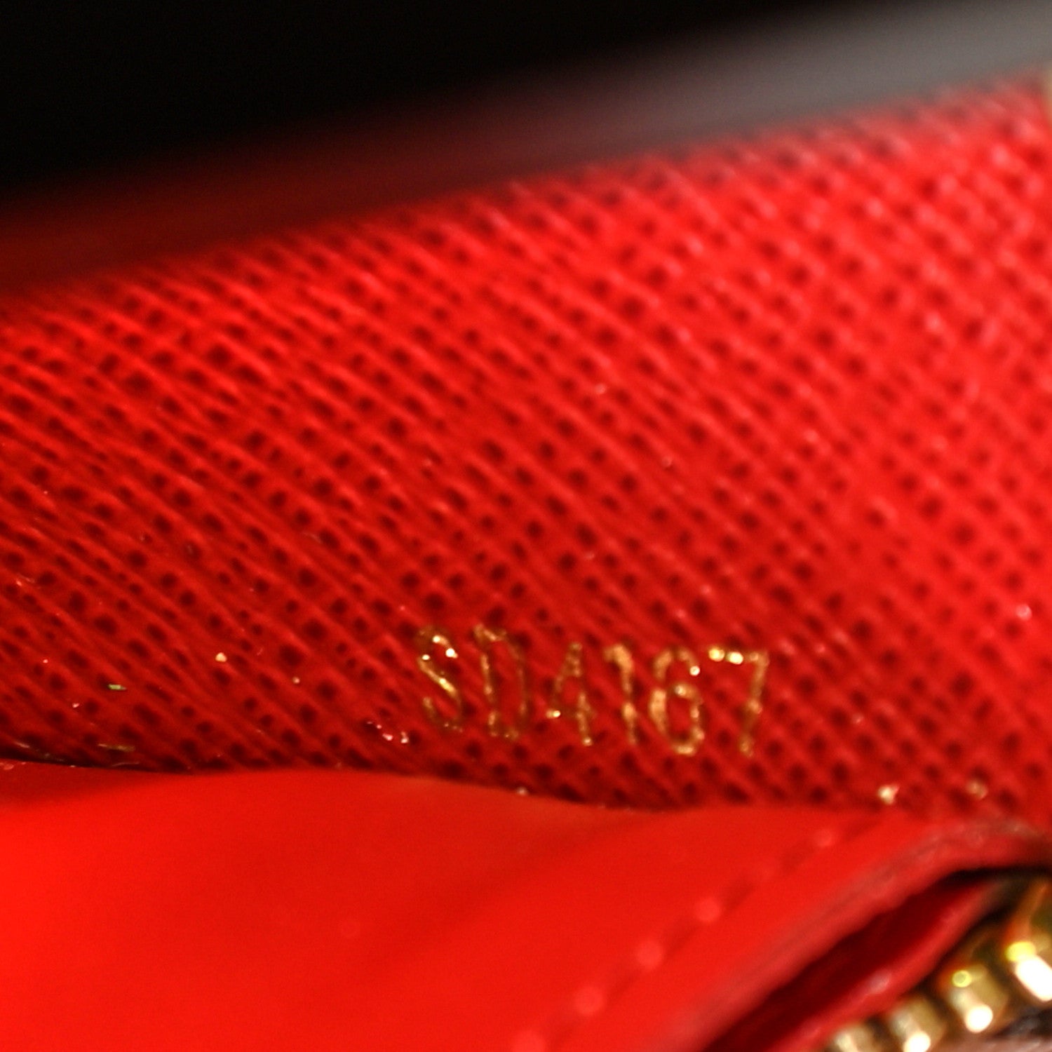 Louis Vuitton Damier Ebene Clemence Wallet Cherry 7 of 7