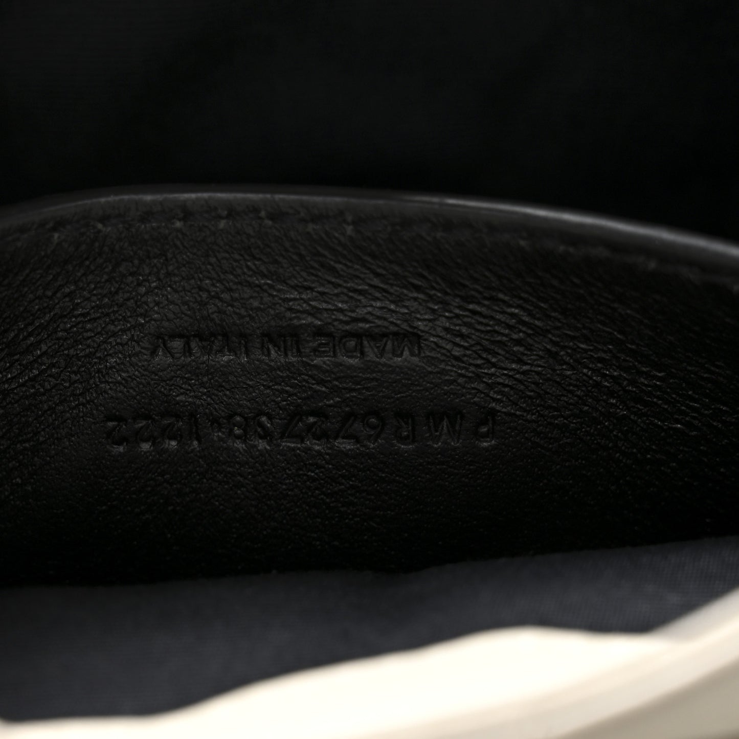 Lambskin Quilted Monogram Mini Nolita Crema Soft