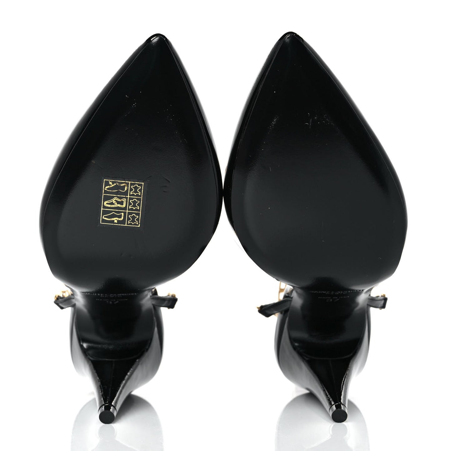 Patent Venus Chain 95 Pumps 37 Black