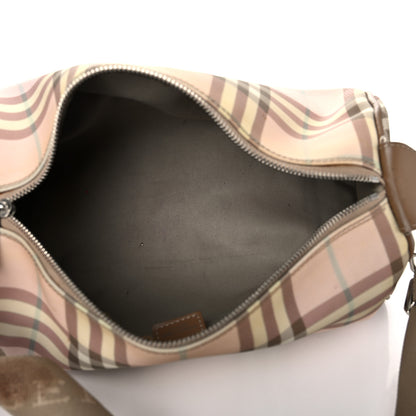 Burberry Candy Check Lola Shoulder Bag Pink 4 of 26