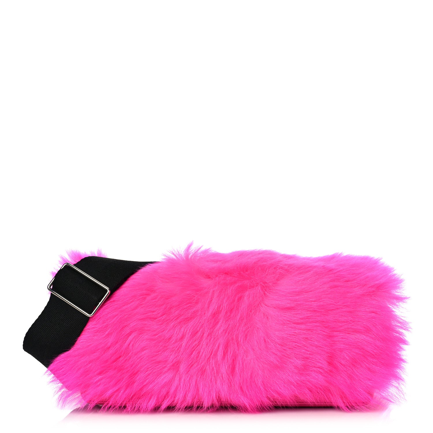 3.1 Phillip Lim Shearling Calfskin Ray Baguette Crossbody Neon Pink 1 of 8