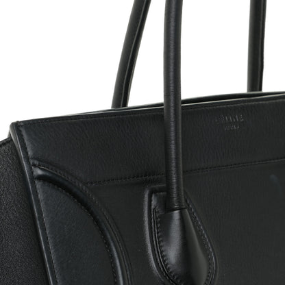 Celine Supple Calfskin Medium Phantom Luggage Black 11 of 14