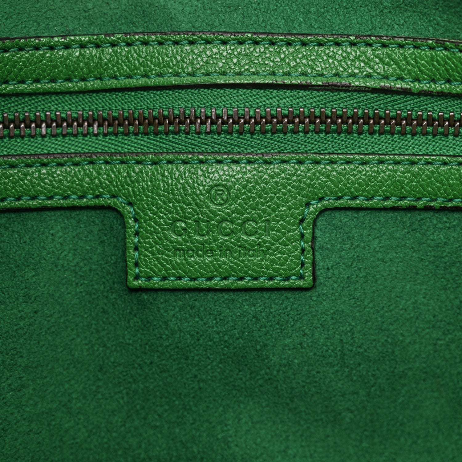 Gucci Goatskin Medium Aphrodite Shoulder Bag New Shamarock 6 of 13