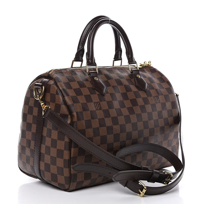 Louis Vuitton Damier Ebene Speedy Bandouliere 30 2 of 10