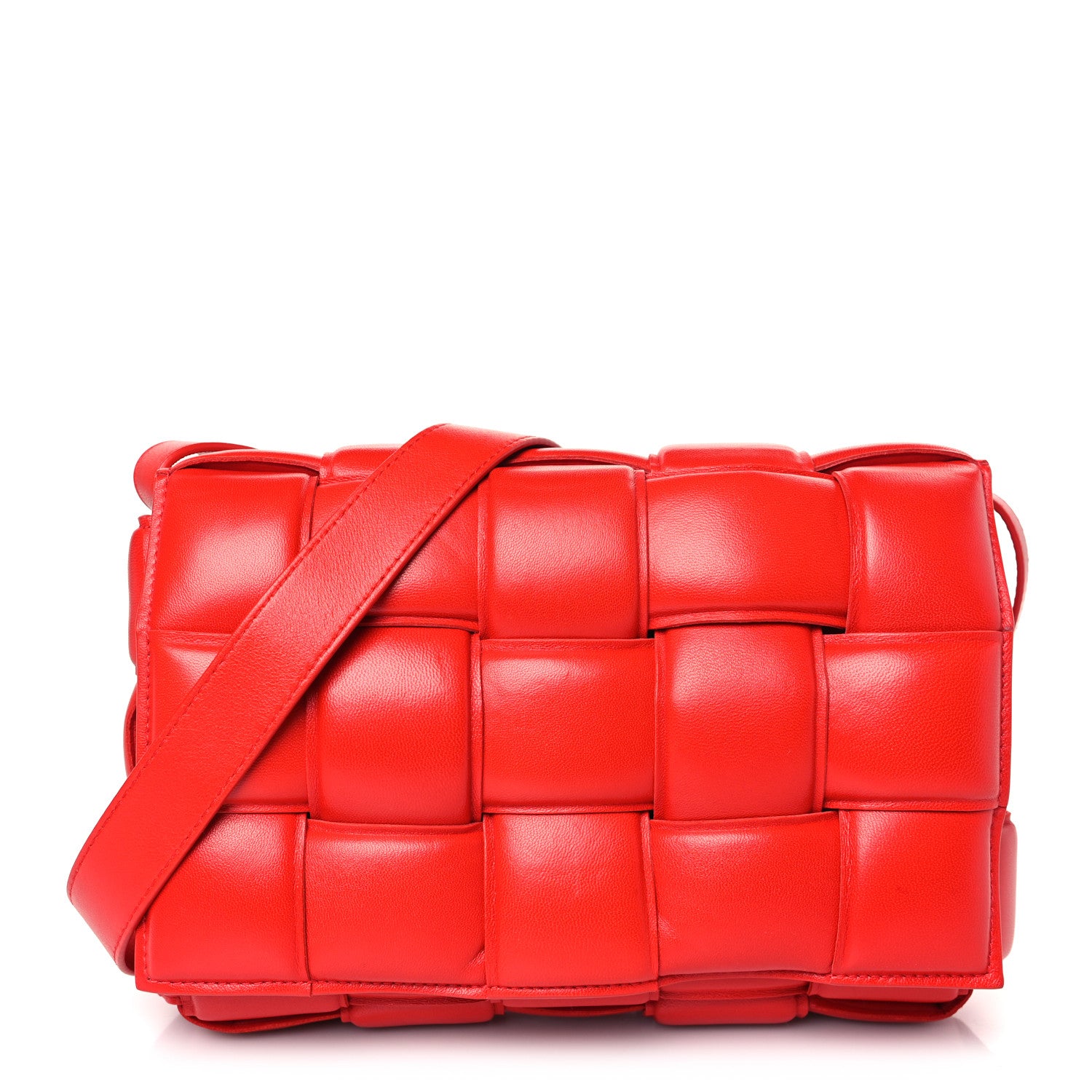 Bottega Veneta Nappa Maxi Intreccio Padded Cassette Crossbody Bag Firework 1 of 10