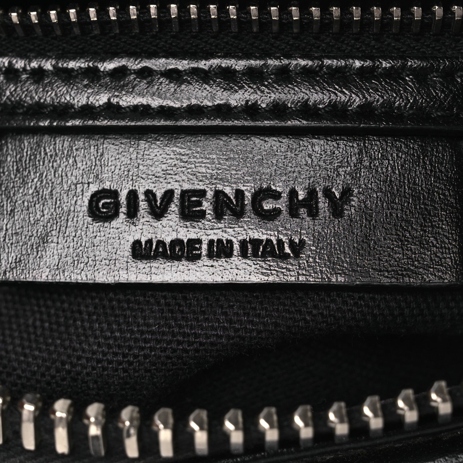 Givenchy Shiny Lord Calfskin Mini Antigona Black 6 of 13